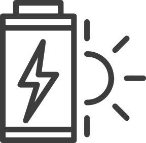 Supercharge your solar panels with a Plico battery.